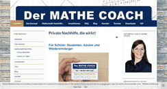 Desktop Screenshot of mathecoach-trier.de
